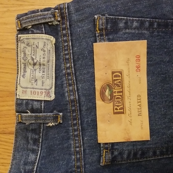 Red Head Relaxed Fit 36 x 30 Jeans - Picture 5 of 6